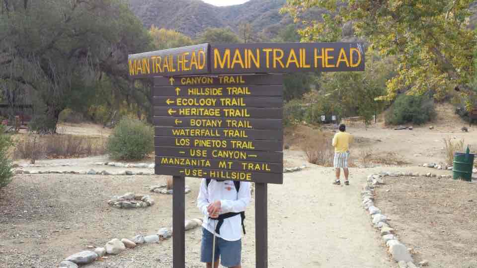 Hiking the trails in the Placenta Canyon