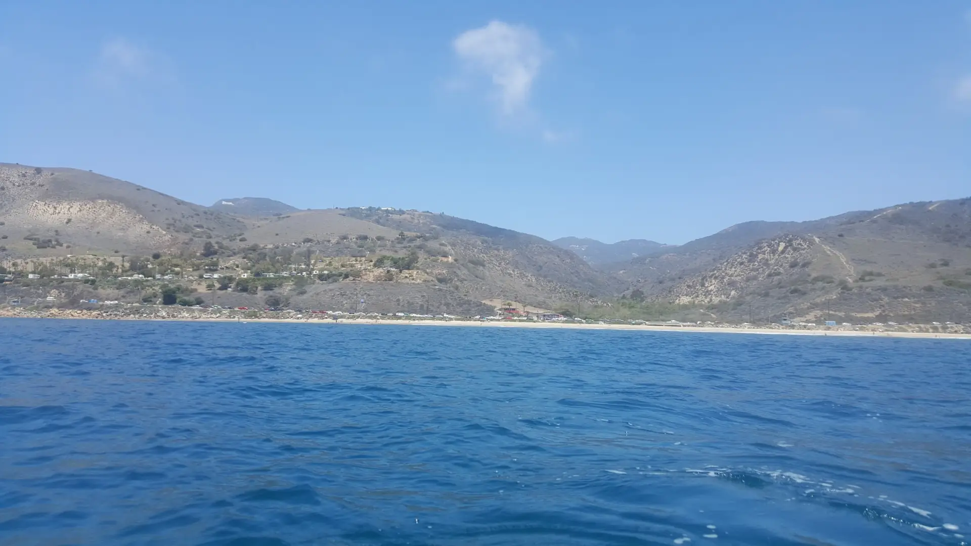 Paddling the open Pacific