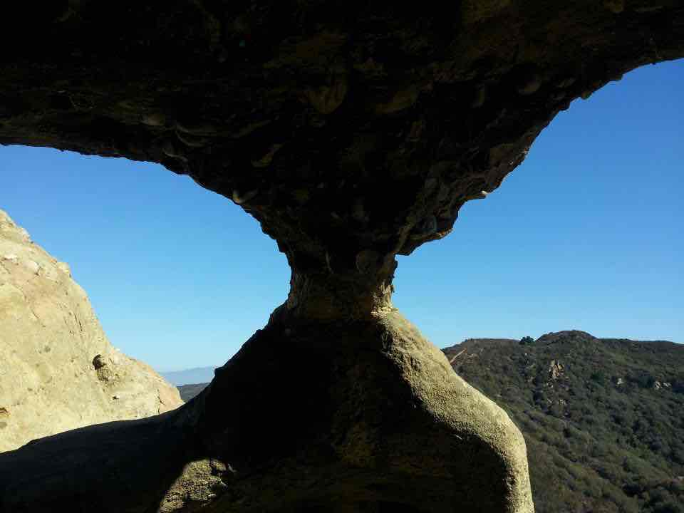 Climbing around Eagle Rock
