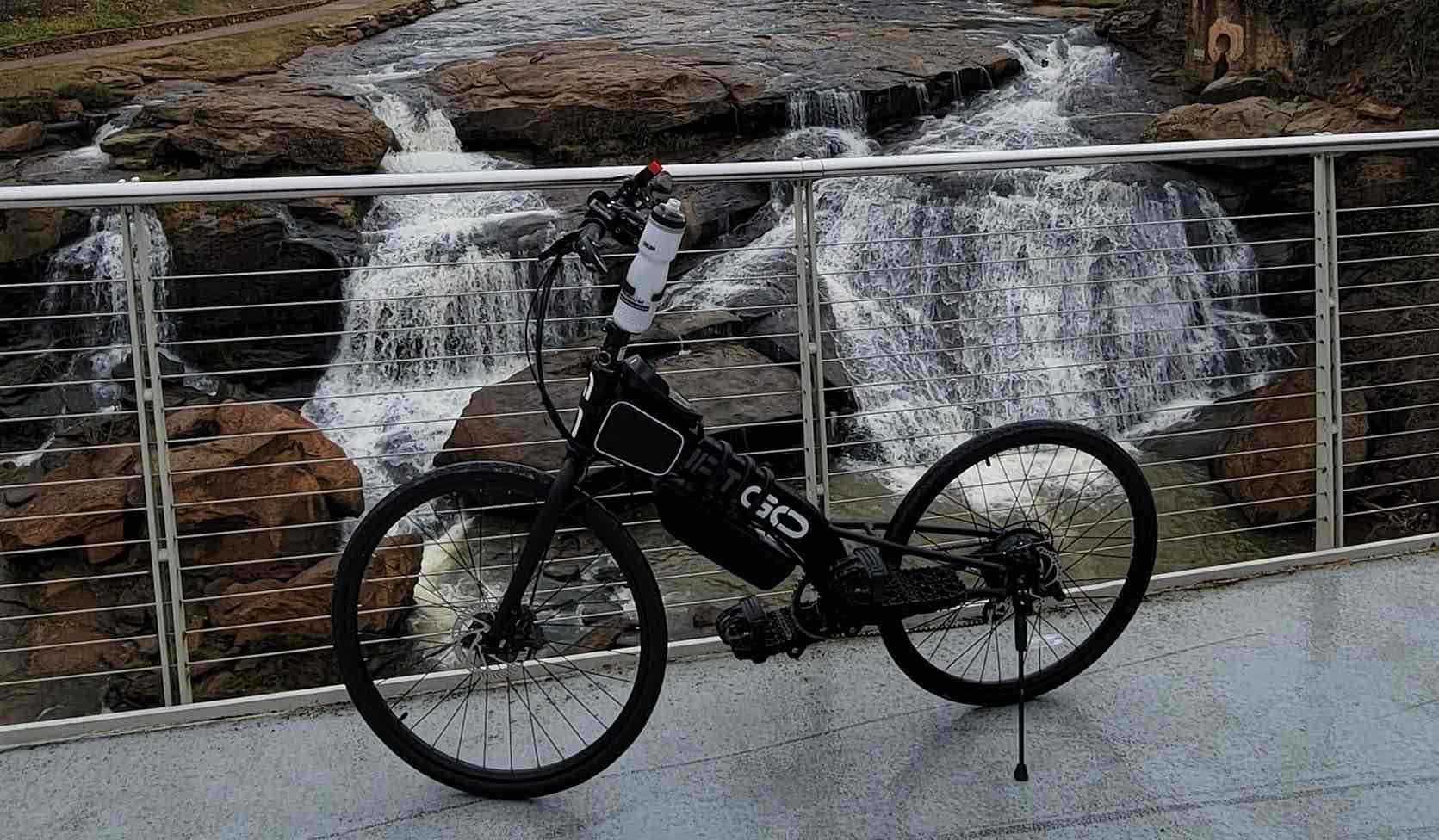 Swamp Rabbit Trail, in the winter