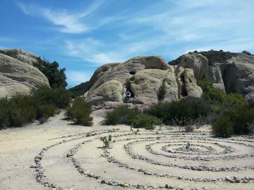 Hiking up to Mesa Peak Motorway