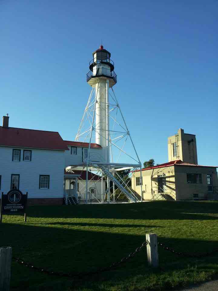 Paradise Lighthouse on the upper Peninsula
