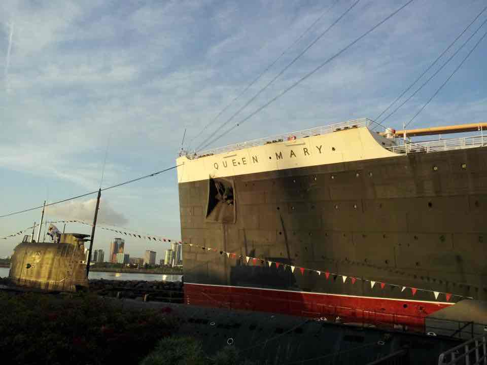 The Queen Mary with Tracy