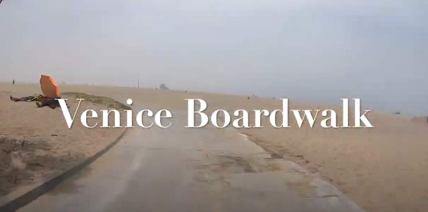 SUB Venice beach ride with my new GoPro 7