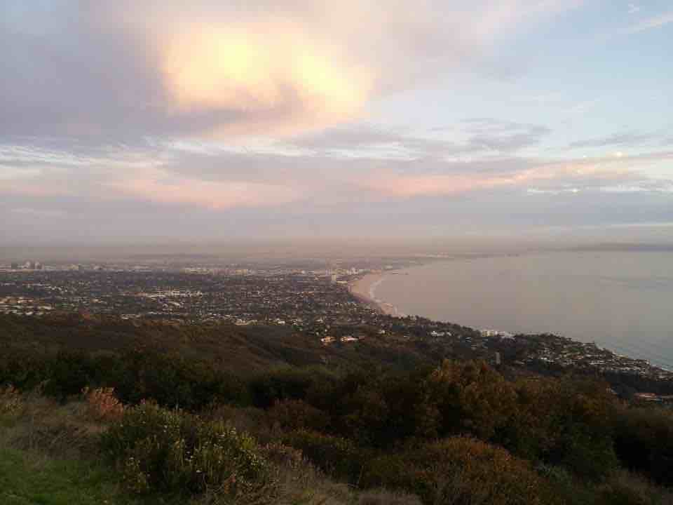 Hiking to Parker Mesa Overlook at night